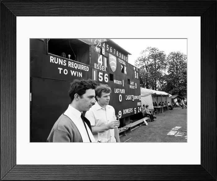 Framed Print : For the first time County cricket was played on a Sunday Framed Print : For the first time County cricket was played on a Sunday