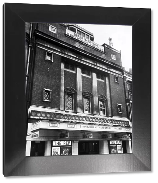 Birmingham Repertory Theatre, now known as The Old Rep Theatre 26 May 1972