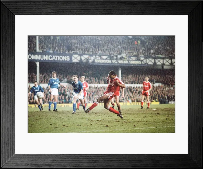Framed Print : FA Cup Fourth Round Replay match at Goodison Park. Everton 4 v Liverpool 4 after Framed Print : FA Cup Fourth Round Replay match at Goodison Park. Everton 4 v Liverpool 4 after
