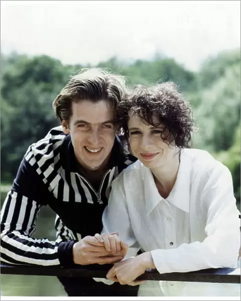Actor Peter Capaldi and his actress girlfriend Elaine Collins