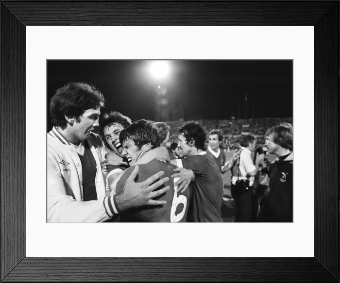 Framed Print : European Cup Final at the Stadio Olimpico in Rome, Italy Framed Print : European Cup Final at the Stadio Olimpico in Rome, Italy