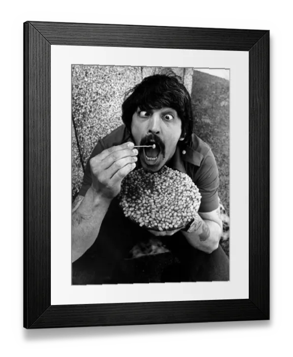 Framed Print : A picture from a series of humurous novelty images taken by Sunday People photographer Framed Print : A picture from a series of humurous novelty images taken by Sunday People photographer