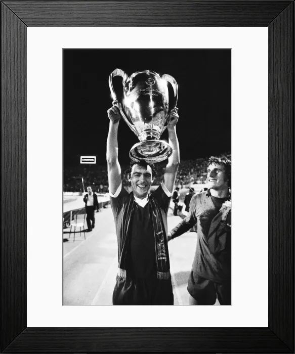 Framed Print : European Cup Final at the Stadio Olimpico in Rome, Italy Framed Print : European Cup Final at the Stadio Olimpico in Rome, Italy