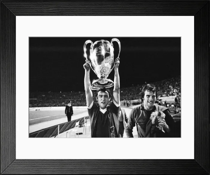 Framed Print : European Cup Final at the Stadio Olimpico in Rome, Italy Framed Print : European Cup Final at the Stadio Olimpico in Rome, Italy