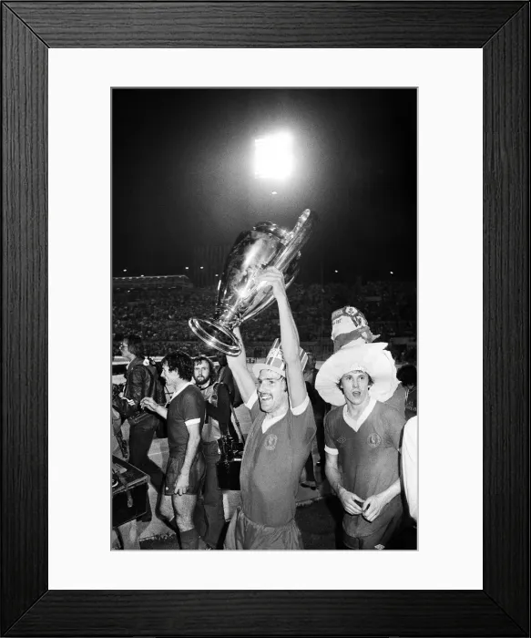 Framed Print : European Cup Final at the Stadio Olimpico in Rome, Italy Framed Print : European Cup Final at the Stadio Olimpico in Rome, Italy