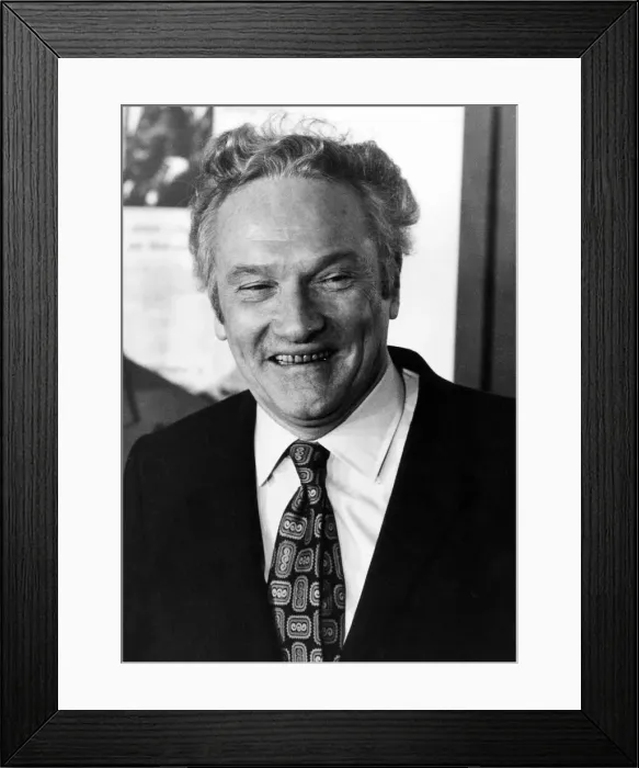 Framed Print : Hugh Cudlipp, Chairman of the International Publishing Corporation, 28th April 1971