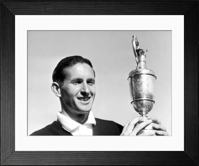 Framed Print : Bob Charles - winner of the Open Championship at Royal Lytham and St Framed Print : Bob Charles - winner of the Open Championship at Royal Lytham and St