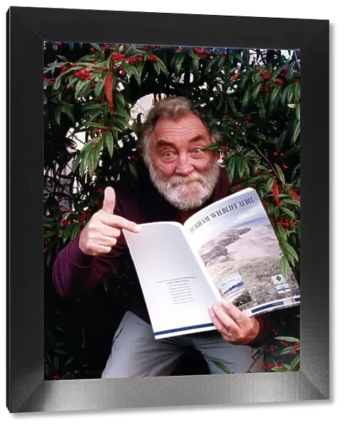 David Bellamy at the launch of the Durham Wildlife Audit on 7th December 1995