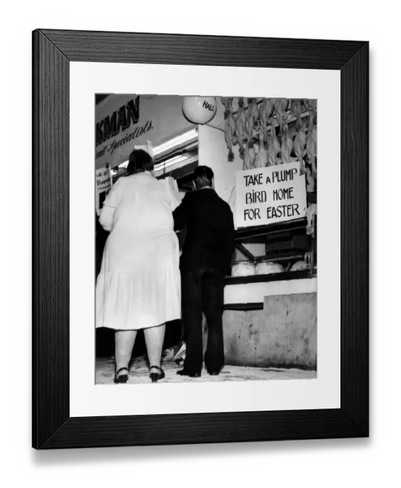 Framed Print : A picture from a series of humurous novelty images taken by Sunday People photographer