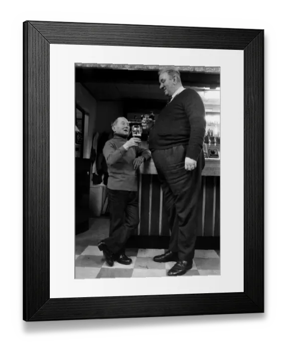 Framed Print : A picture from a series of humurous novelty images taken by Sunday People photographer Framed Print : A picture from a series of humurous novelty images taken by Sunday People photographer