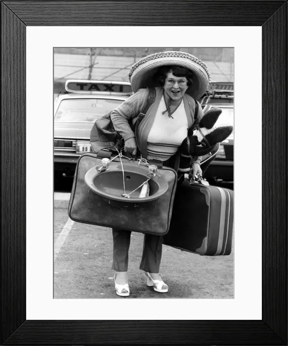 Framed Print : Kathy Graham, 63, came home from Spain and brought everything Framed Print : Kathy Graham, 63, came home from Spain and brought everything