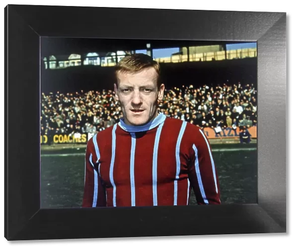 Crystal Palace footballer Colin Taylor poses for a portrait before a league match at