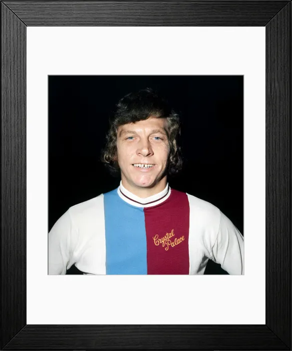 Framed Print : John Craven of Crystal Palace. November 1981 Framed Print : John Craven of Crystal Palace. November 1981