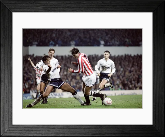 Framed Print : FA Cup Third Round match at White Hart Lane. Tottenham Hotspur 1 v Southampton 3