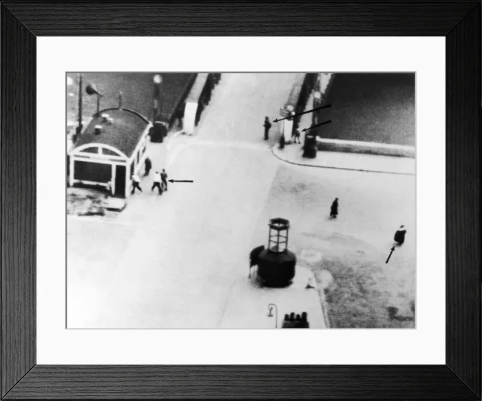 Framed Print : Dieppe waterfront, August 1942 Aerial shot taken by low flying aircraft in Framed Print : Dieppe waterfront, August 1942 Aerial shot taken by low flying aircraft in