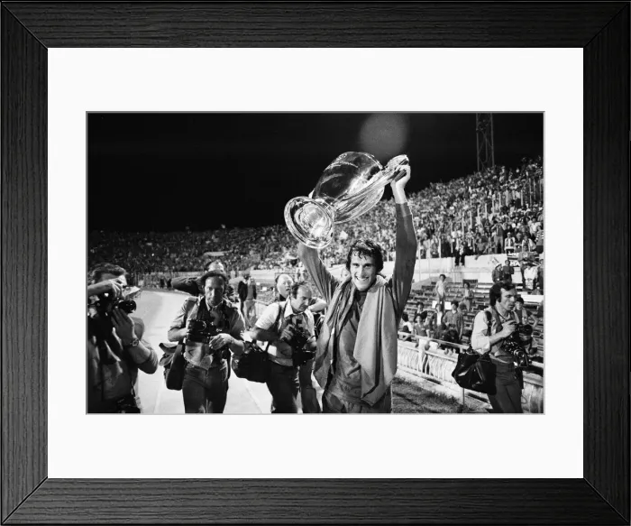 Framed Print : European Cup Final at the Stadio Olimpico in Rome, Italy Framed Print : European Cup Final at the Stadio Olimpico in Rome, Italy