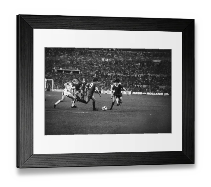 Framed Print : European Cup Final at the Stadio Olimpico in Rome, Italy
