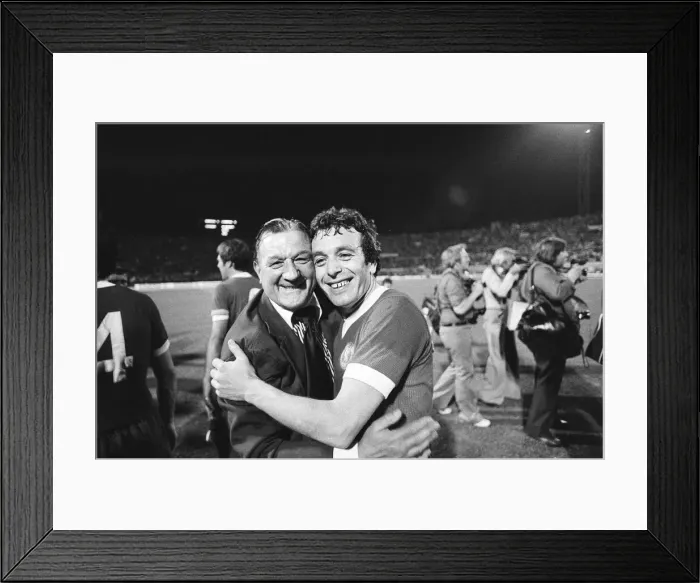 Framed Print : European Cup Final at the Stadio Olimpico in Rome, Italy