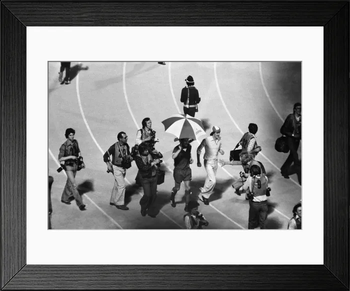 Framed Print : European Cup Final at the Stadio Olimpico in Rome, Italy Framed Print : European Cup Final at the Stadio Olimpico in Rome, Italy