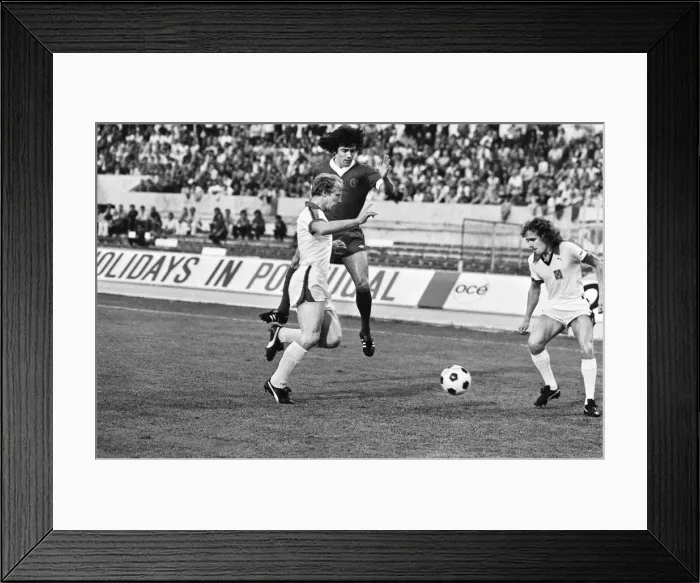 Framed Print : European Cup Final at the Stadio Olimpico in Rome, Italy