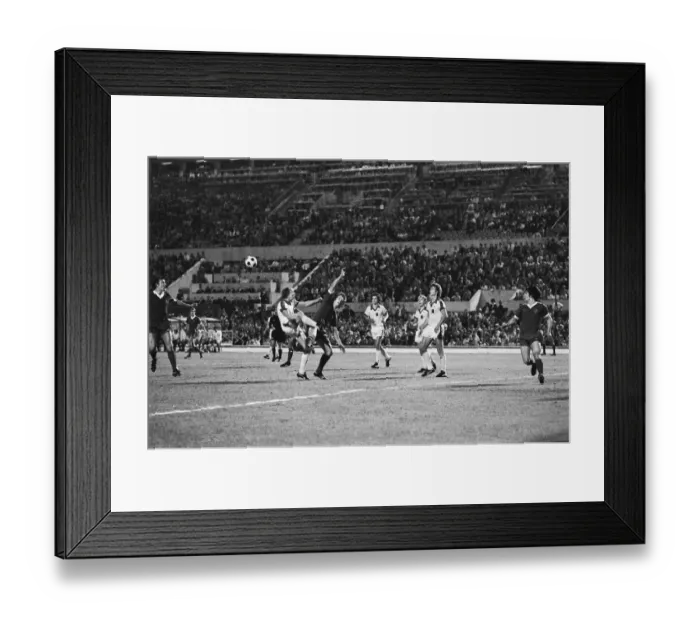 Framed Print : European Cup Final at the Stadio Olimpico in Rome, Italy Framed Print : European Cup Final at the Stadio Olimpico in Rome, Italy