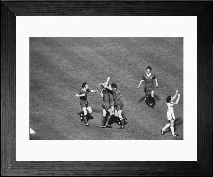 Framed Print : European Cup Final at the Stadio Olimpico in Rome, Italy Framed Print : European Cup Final at the Stadio Olimpico in Rome, Italy