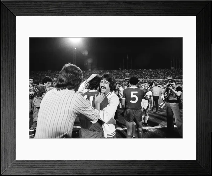 Framed Print : European Cup Final at the Stadio Olimpico in Rome, Italy Framed Print : European Cup Final at the Stadio Olimpico in Rome, Italy