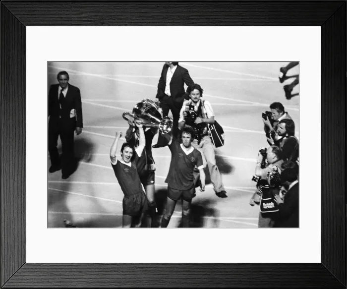 Framed Print : European Cup Final at the Stadio Olimpico in Rome, Italy Framed Print : European Cup Final at the Stadio Olimpico in Rome, Italy