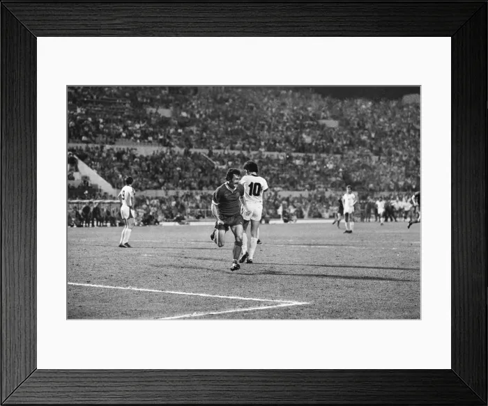 Framed Print : European Cup Final at the Stadio Olimpico in Rome, Italy Framed Print : European Cup Final at the Stadio Olimpico in Rome, Italy
