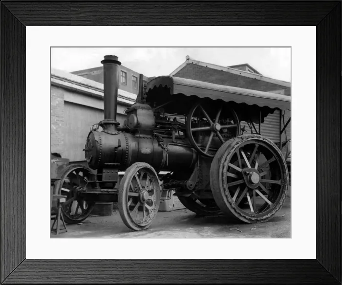 Framed Print : Company director Mr Charles Glenn has achieved his lifelong ambition - he has bought
