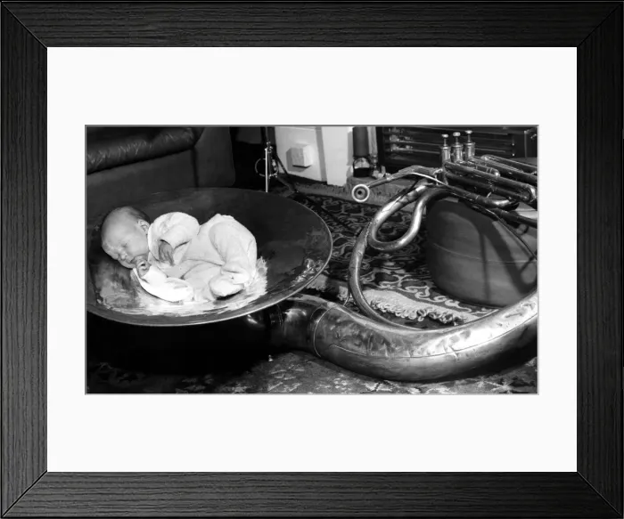 Framed Print : A picture from a series of humurous novelty images taken by Sunday People photographer