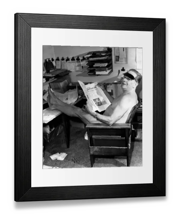 Framed Print : A picture from a series of humurous novelty images taken by Sunday People photographer Framed Print : A picture from a series of humurous novelty images taken by Sunday People photographer