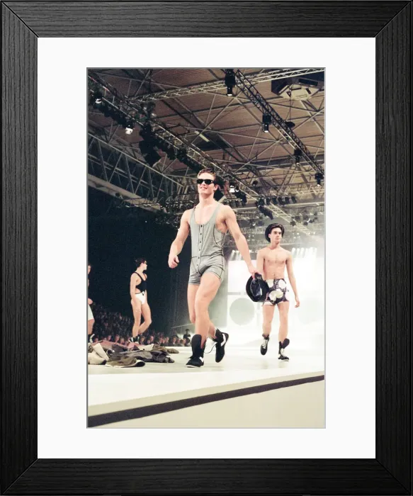 Framed Print : Clothes Show Live, NEC, Birmingham, 7th December 1991. Scenes from the Catwalk Framed Print : Clothes Show Live, NEC, Birmingham, 7th December 1991. Scenes from the Catwalk