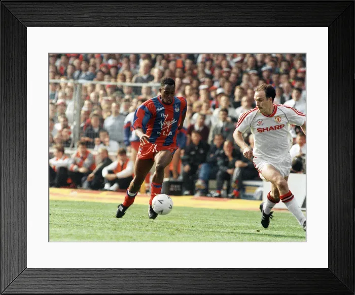 Framed Print : FA Cup Final at Wembley Stadium. Crystal Palace 3 v Manchester United 3 Framed Print : FA Cup Final at Wembley Stadium. Crystal Palace 3 v Manchester United 3