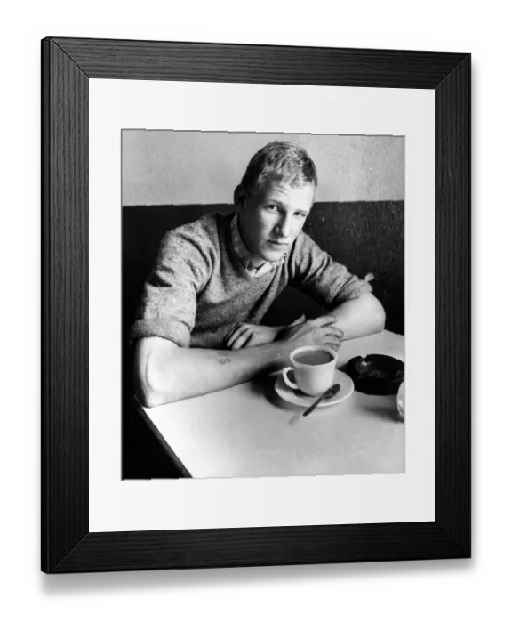Framed Print : Skinhead John Maughan, one of the Scotswood Aggro Boys on 8th June 1972
