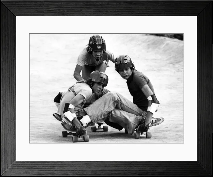 Framed Print : Skate City opens in London on the South Bank on 26th August 1977 Framed Print : Skate City opens in London on the South Bank on 26th August 1977