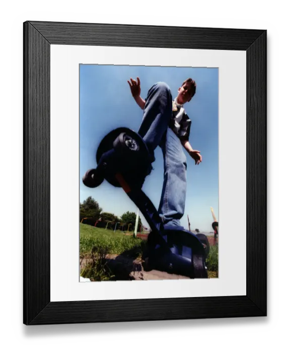 Framed Print : The Syde Wynder, a type of skateboard ridden by Lee Holmes (14 Framed Print : The Syde Wynder, a type of skateboard ridden by Lee Holmes (14
