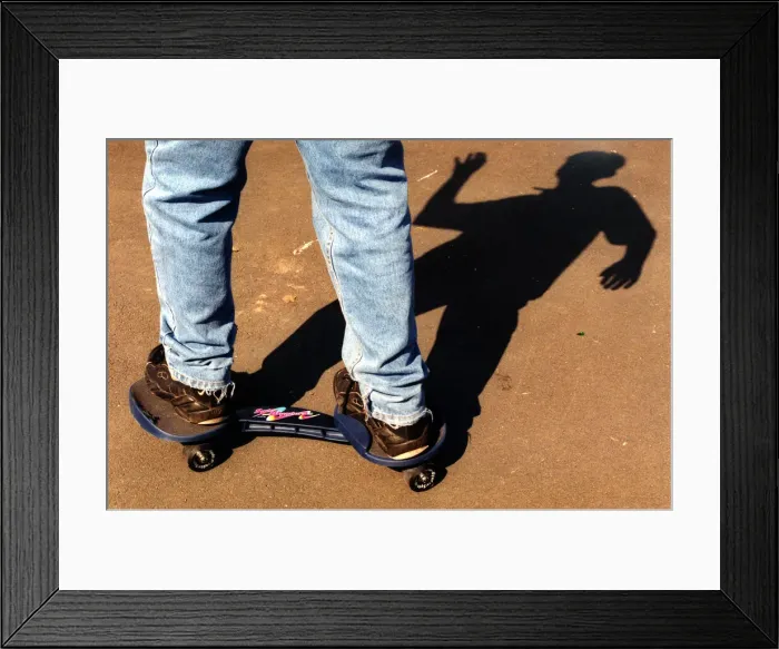 Framed Print : The Syde Wynder, a type of skateboard ridden by Lee Holmes (14 Framed Print : The Syde Wynder, a type of skateboard ridden by Lee Holmes (14