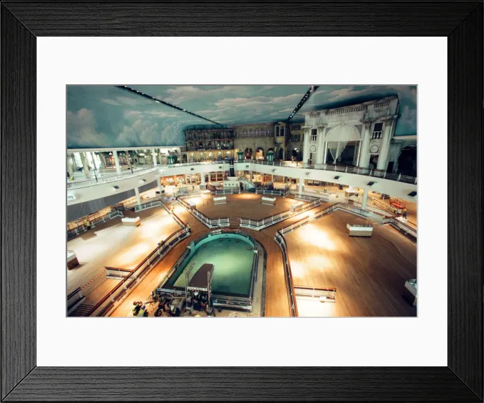 Framed Print : Trafford Centre, Manchester, final preparations, 8 days prior to official opening Framed Print : Trafford Centre, Manchester, final preparations, 8 days prior to official opening