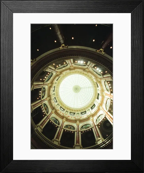 Framed Print : Trafford Centre, Manchester, final preparations, 8 days prior to official opening