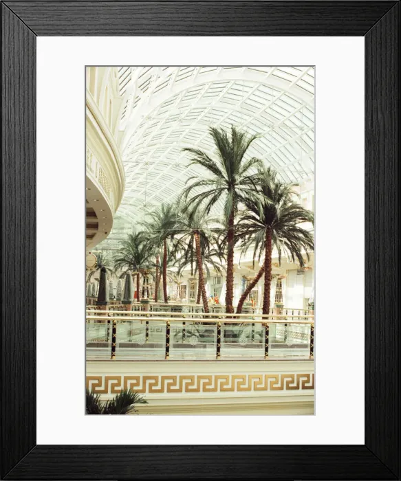 Framed Print : Trafford Centre, Manchester, final preparations, 8 days prior to official opening