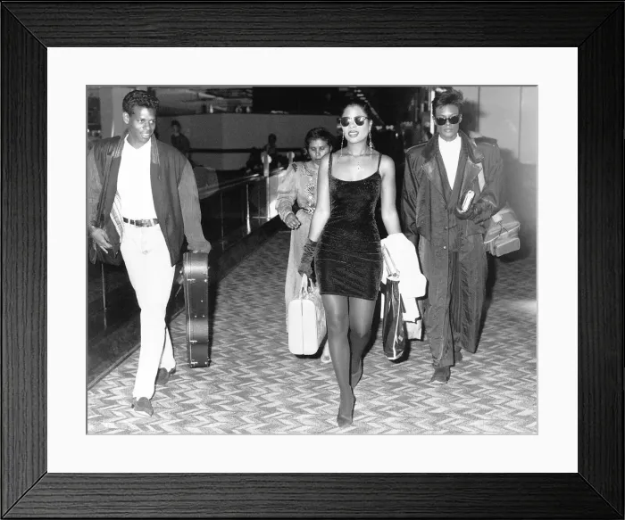 Framed Print : Five Star pop group walk through airport Dbase Five Star (also 5 Star Framed Print : Five Star pop group walk through airport Dbase Five Star (also 5 Star