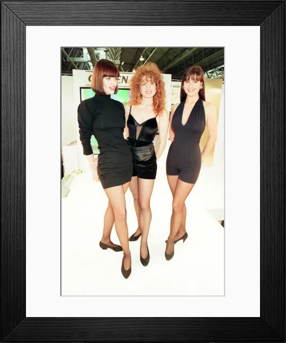 Framed Print : Clothes Show Live, NEC, Birmingham, 6th December 1990 Framed Print : Clothes Show Live, NEC, Birmingham, 6th December 1990