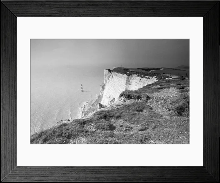 Framed Print : Beachy Head, East Sussex, 28th February 1986 Framed Print : Beachy Head, East Sussex, 28th February 1986