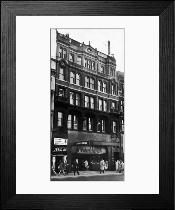 Framed Print : The Kardormah Cafe on Market Street, Manchester 25th October 1966
