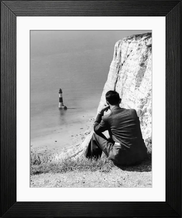 Framed Print : Beachy Head, East Sussex, August 1936 Framed Print : Beachy Head, East Sussex, August 1936