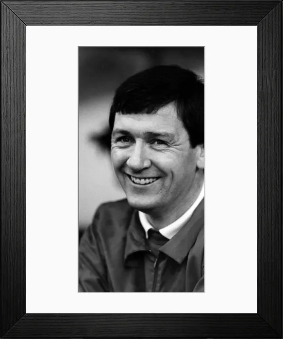 Framed Print : Middlesbrough F. C. manager Bruce Rioch. 4th February 1989 Framed Print : Middlesbrough F. C. manager Bruce Rioch. 4th February 1989