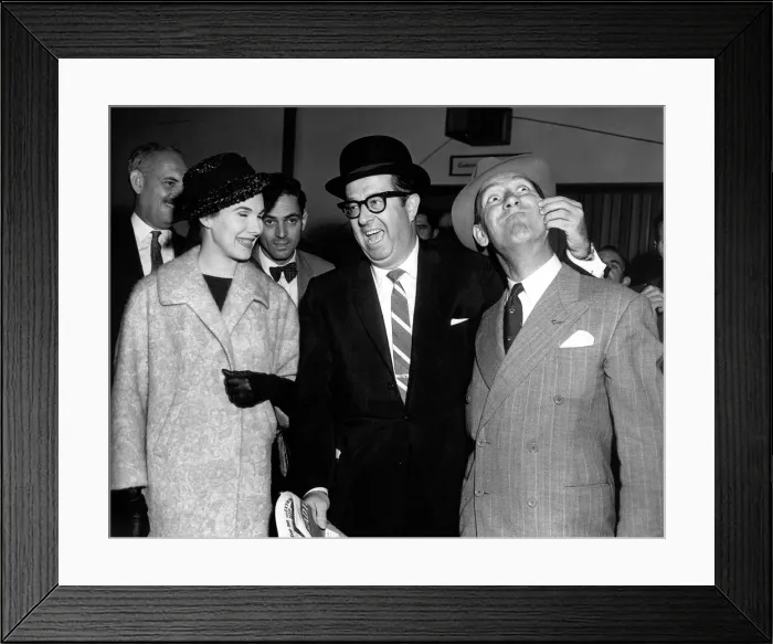 Framed Print : Actor Phil Silvers, best known for his role as Sergeant Bilko Framed Print : Actor Phil Silvers, best known for his role as Sergeant Bilko