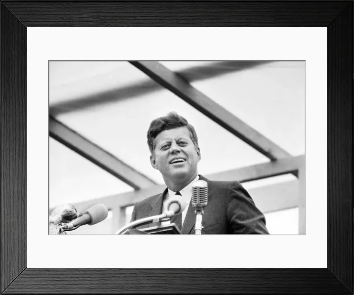 Framed Print : Four day visit of American President John F Kennedy to Ireland in late June 1963 Framed Print : Four day visit of American President John F Kennedy to Ireland in late June 1963