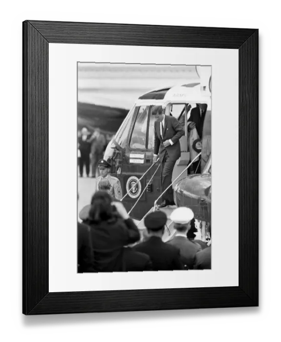 Framed Print : The visit of American President John F Kennedy to England Framed Print : The visit of American President John F Kennedy to England